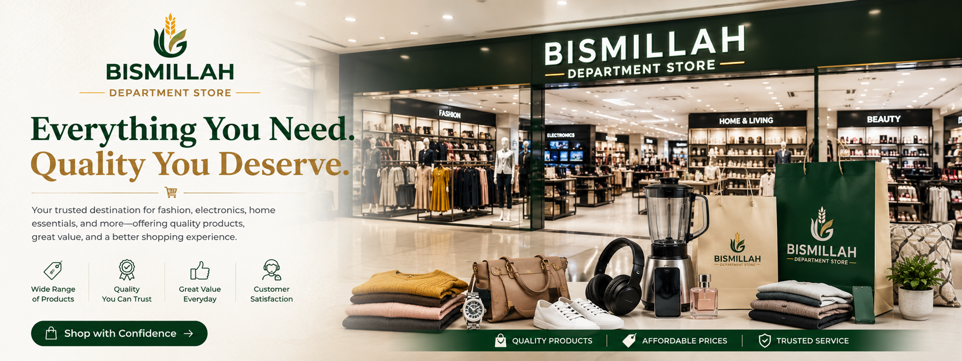 Bismillah Department Store cover photo